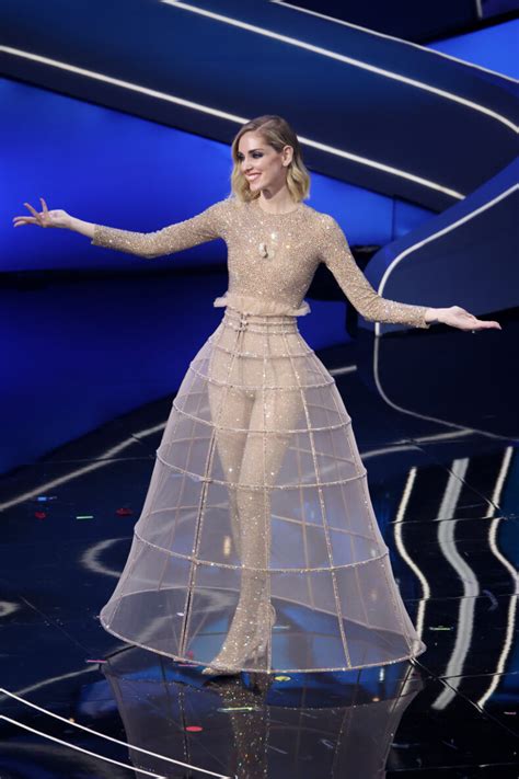 abito dior chiara ferragni sanremo|chiara ferragni sanremo 2023.